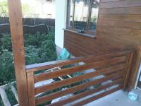 Poza Balustrada din lemn pentru exterior